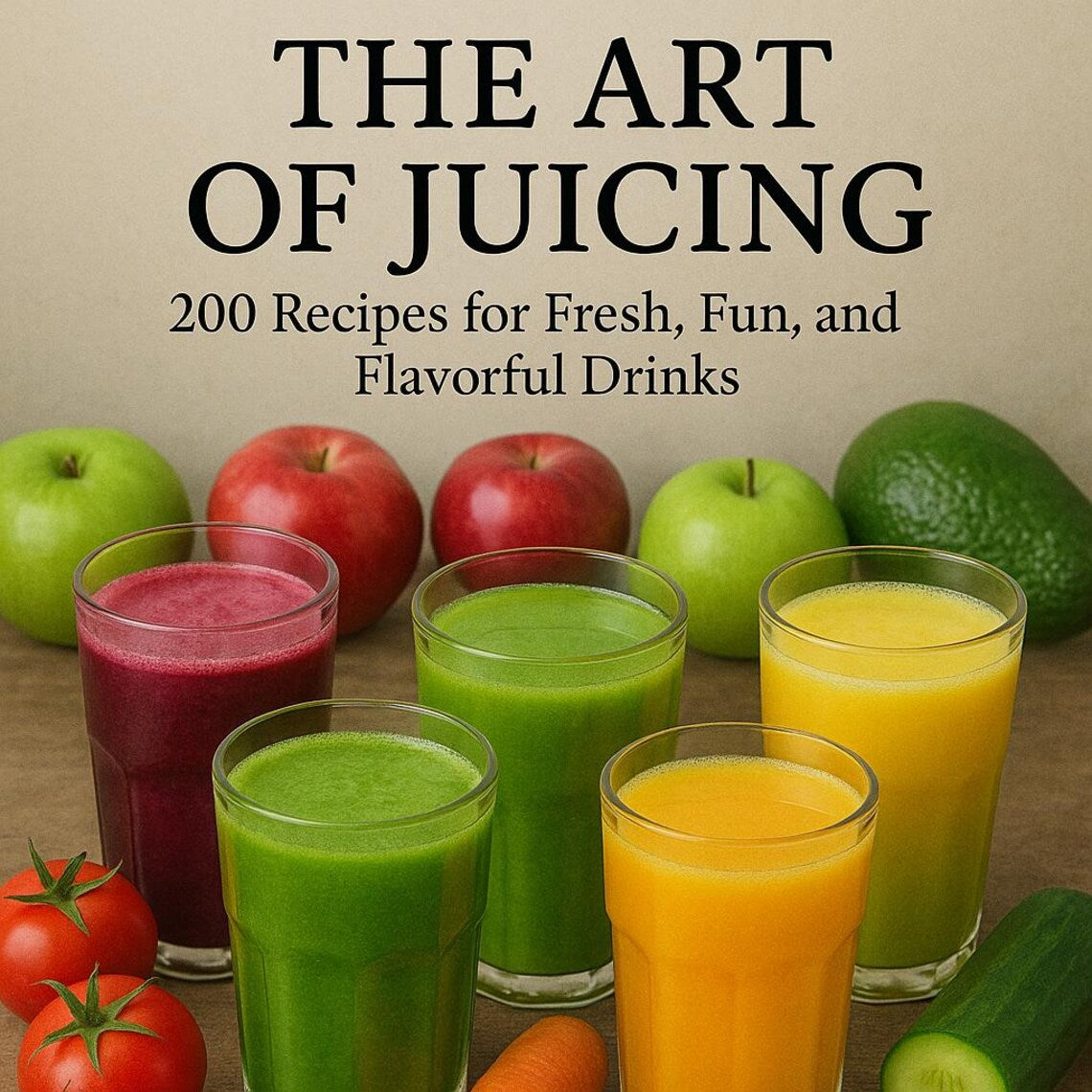 200 Fresh Juicing Recipes-Ebook
