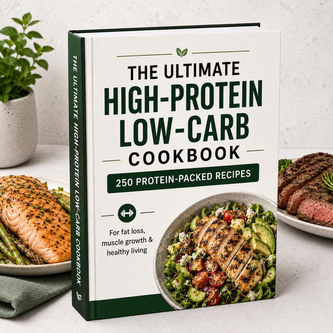 High-Protein Low-Carb Cookbook-Ebook