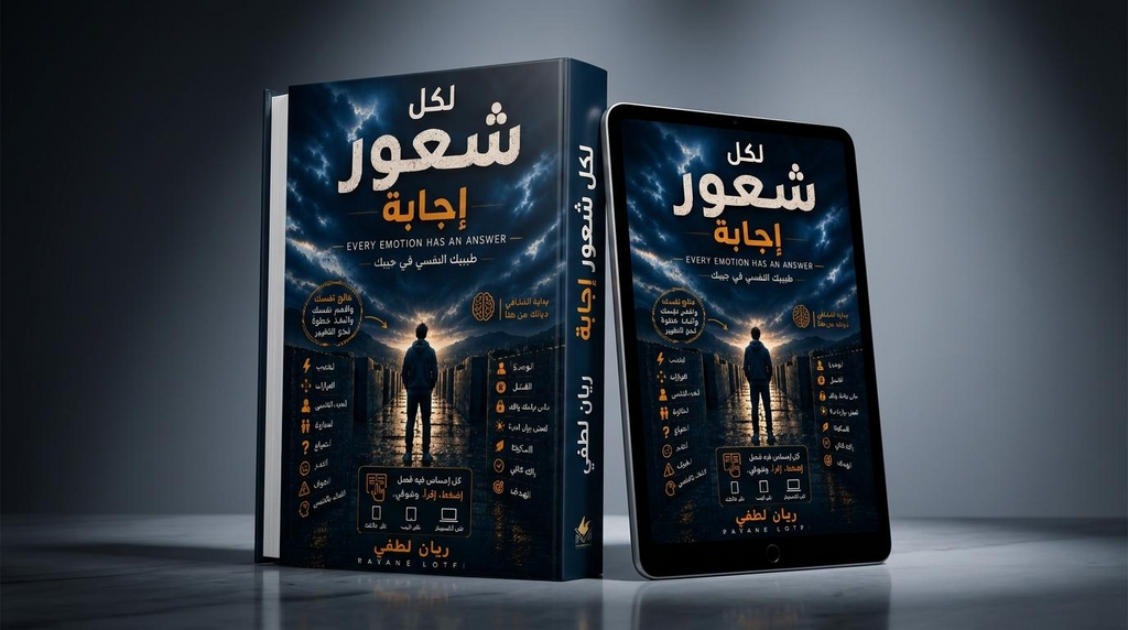 لكل شعور إجابة للكاتب ريان لطفي — دليل التشافي الذاتي وفهم المشاعر